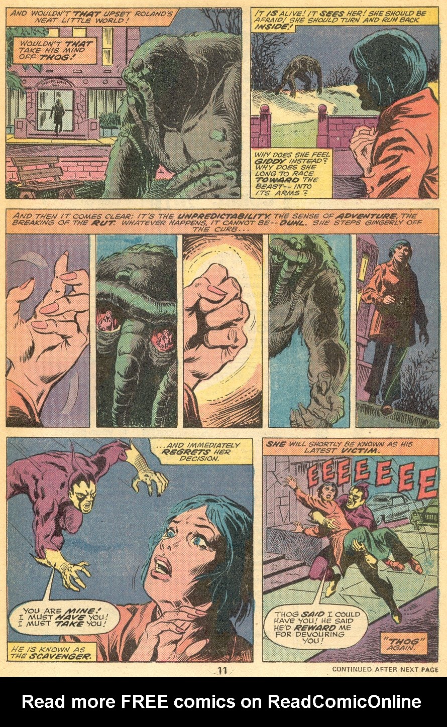 Read online Man-Thing (1974) comic -  Issue #21 - 8