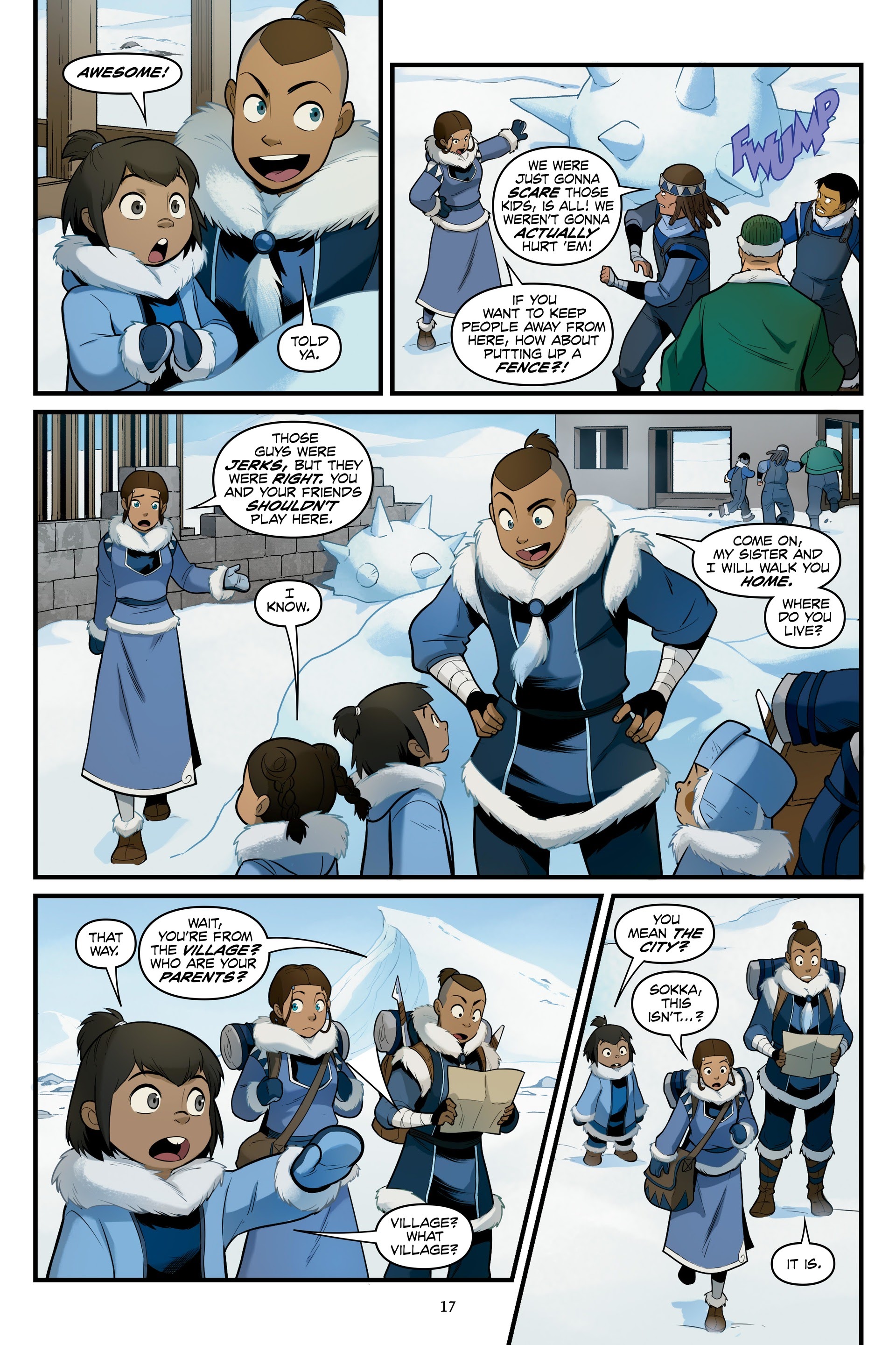 Read online Avatar: The Last Airbender--North and South Omnibus comic -  Issue # TPB (Part 1) - 18