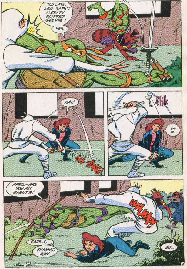Read online Teenage Mutant Ninja Turtles Adventures (1989) comic -  Issue #29 - 14