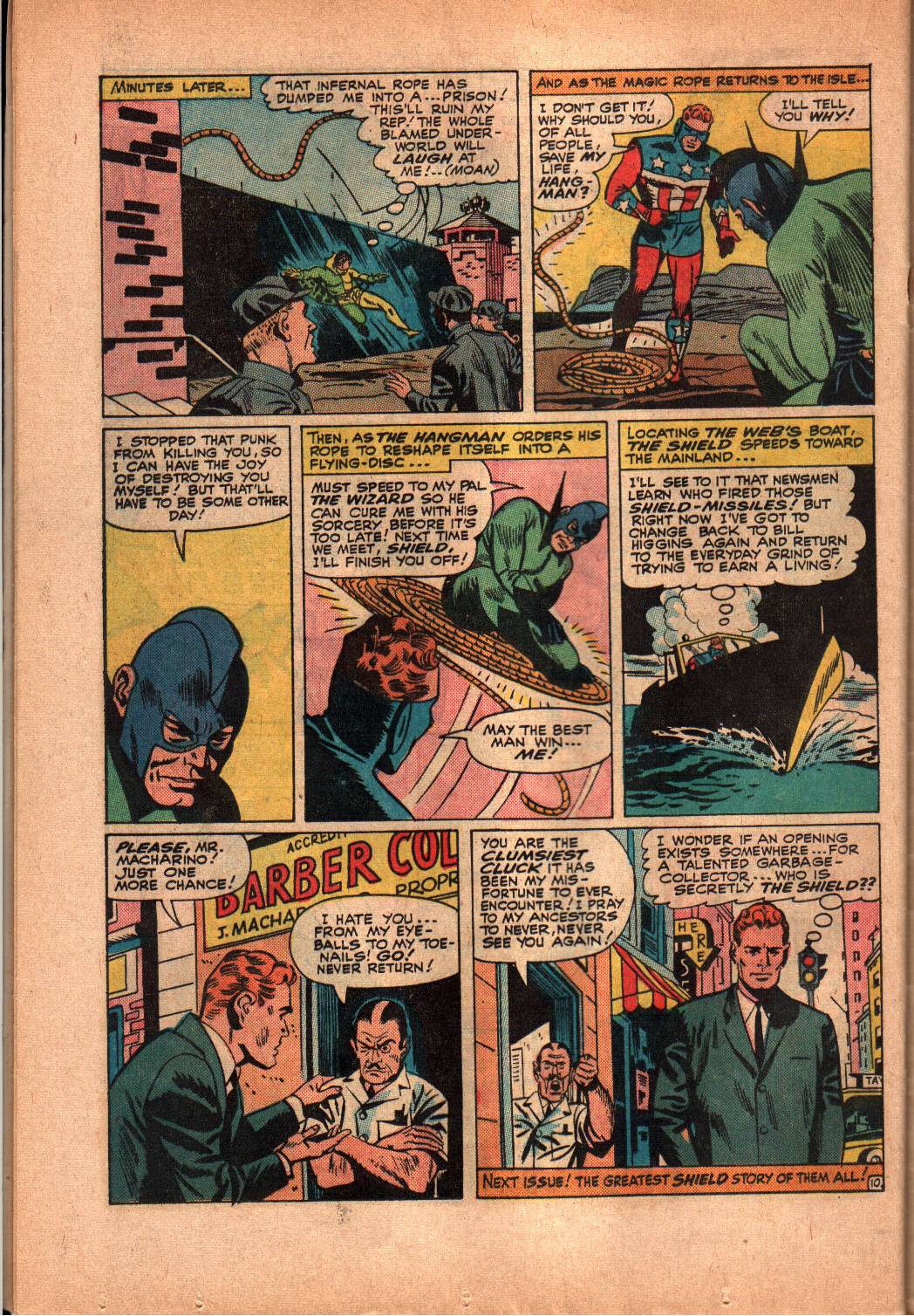 Read online Fly Man comic -  Issue #36 - 21