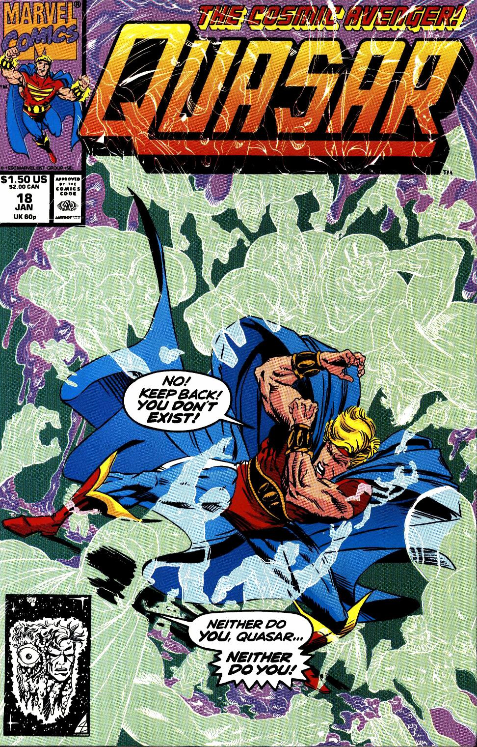 Read online Quasar comic -  Issue #18 - 1