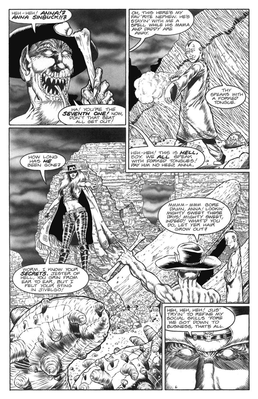 Read online Gunfighters in Hell comic -  Issue #4 - 7