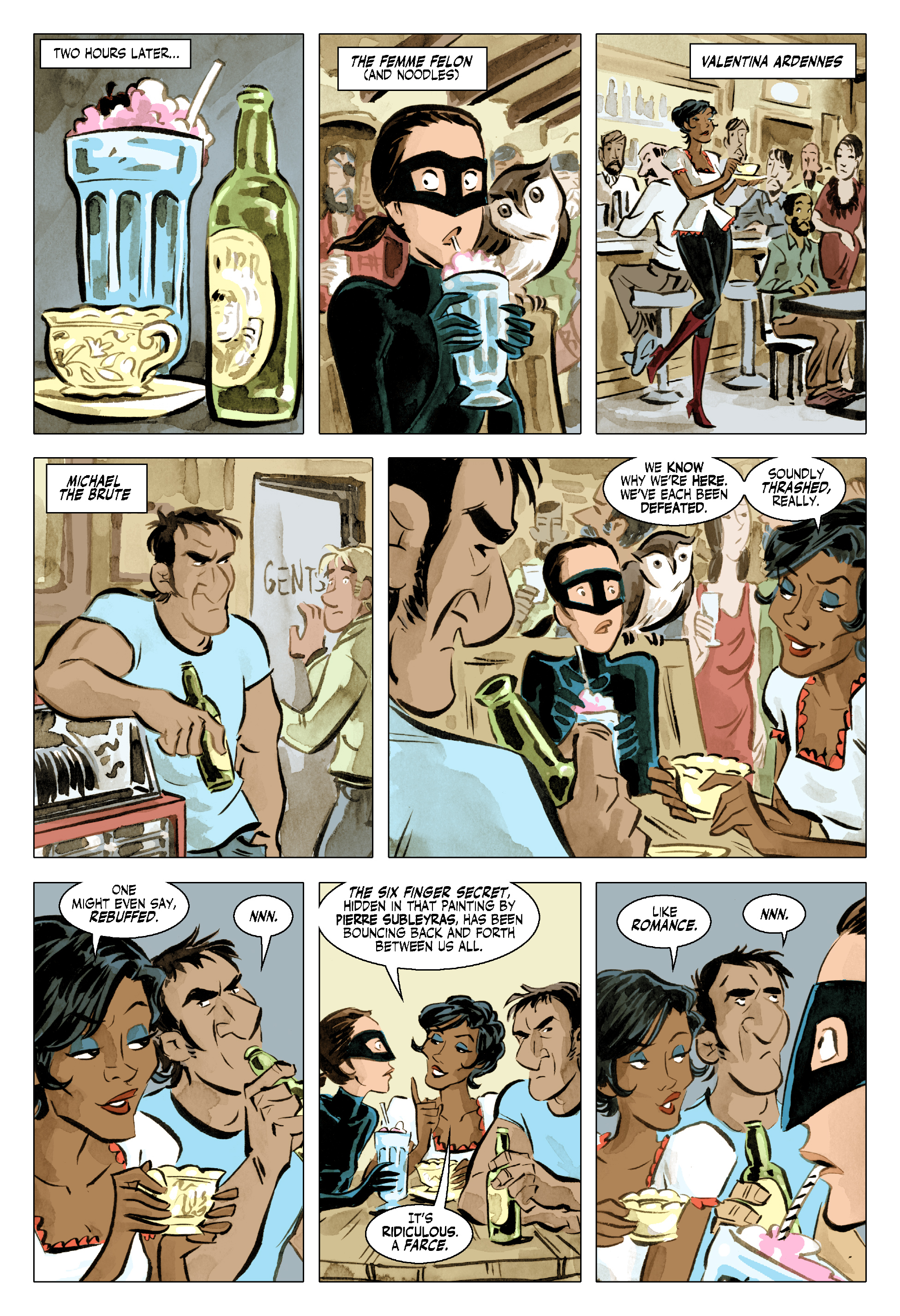 Read online Bandette (2012) comic -  Issue #18 - 7