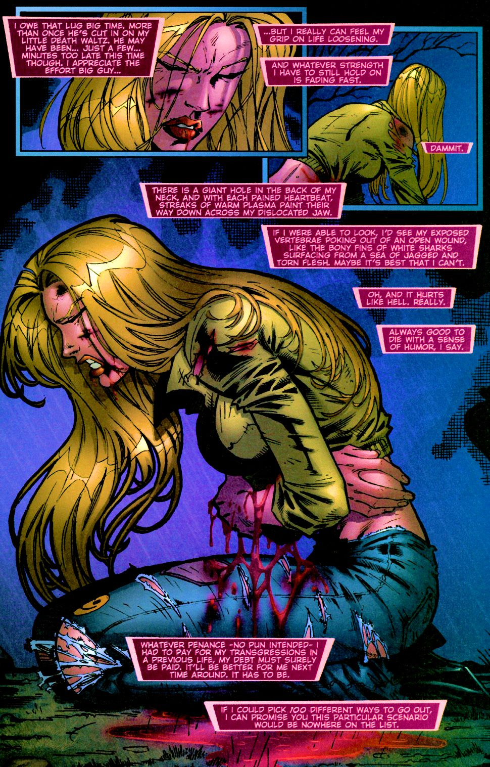 Read online Dreams of the Darkchylde comic -  Issue #5 - 15