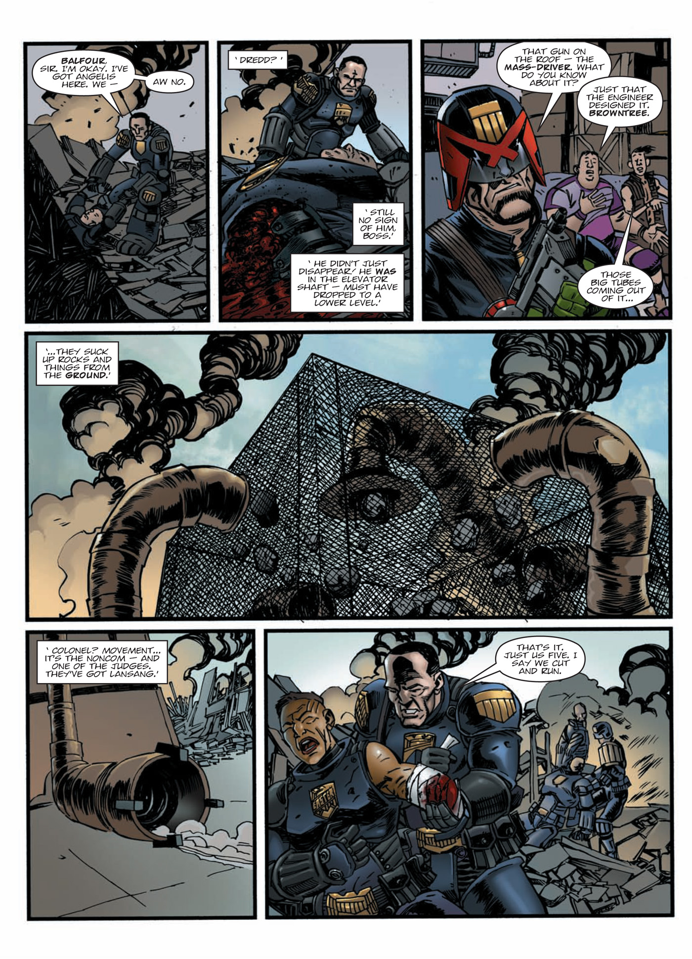 Read online Judge Dredd: Day of Chaos: Fallout comic -  Issue # TPB (Part 1) - 25