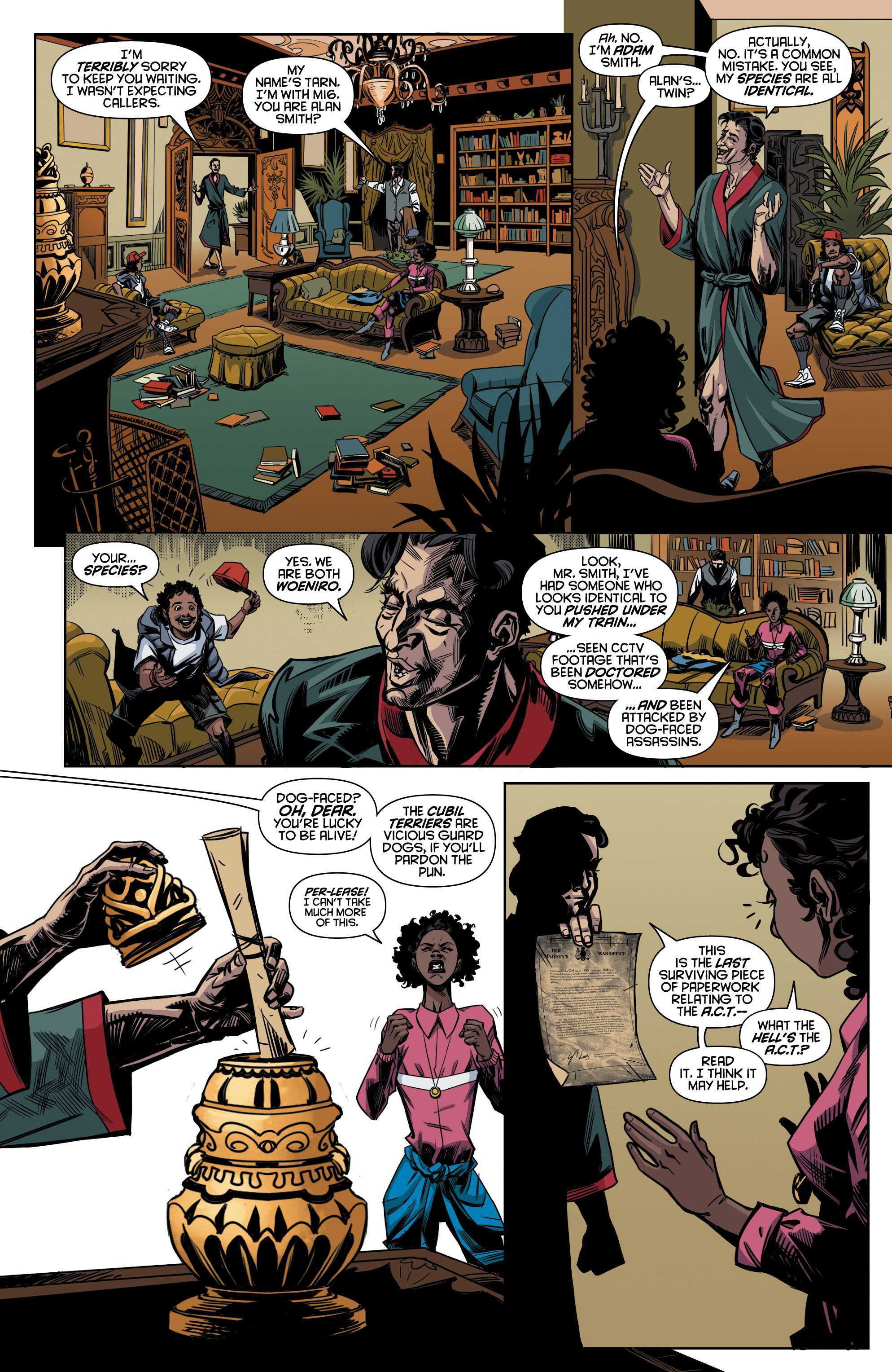 Read online Last Line comic -  Issue #1 - 16