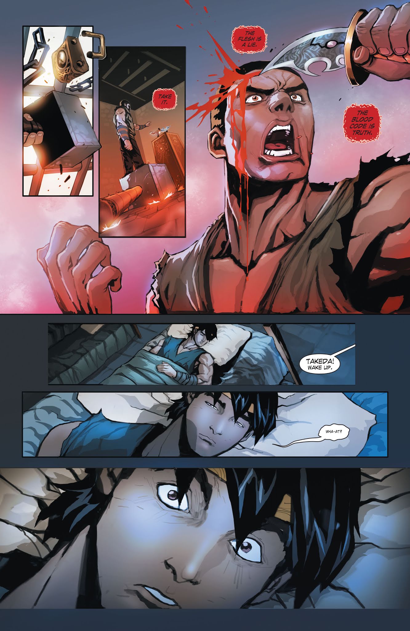 Read online Mortal Kombat X [I] comic -  Issue # _TPB 1 - 25
