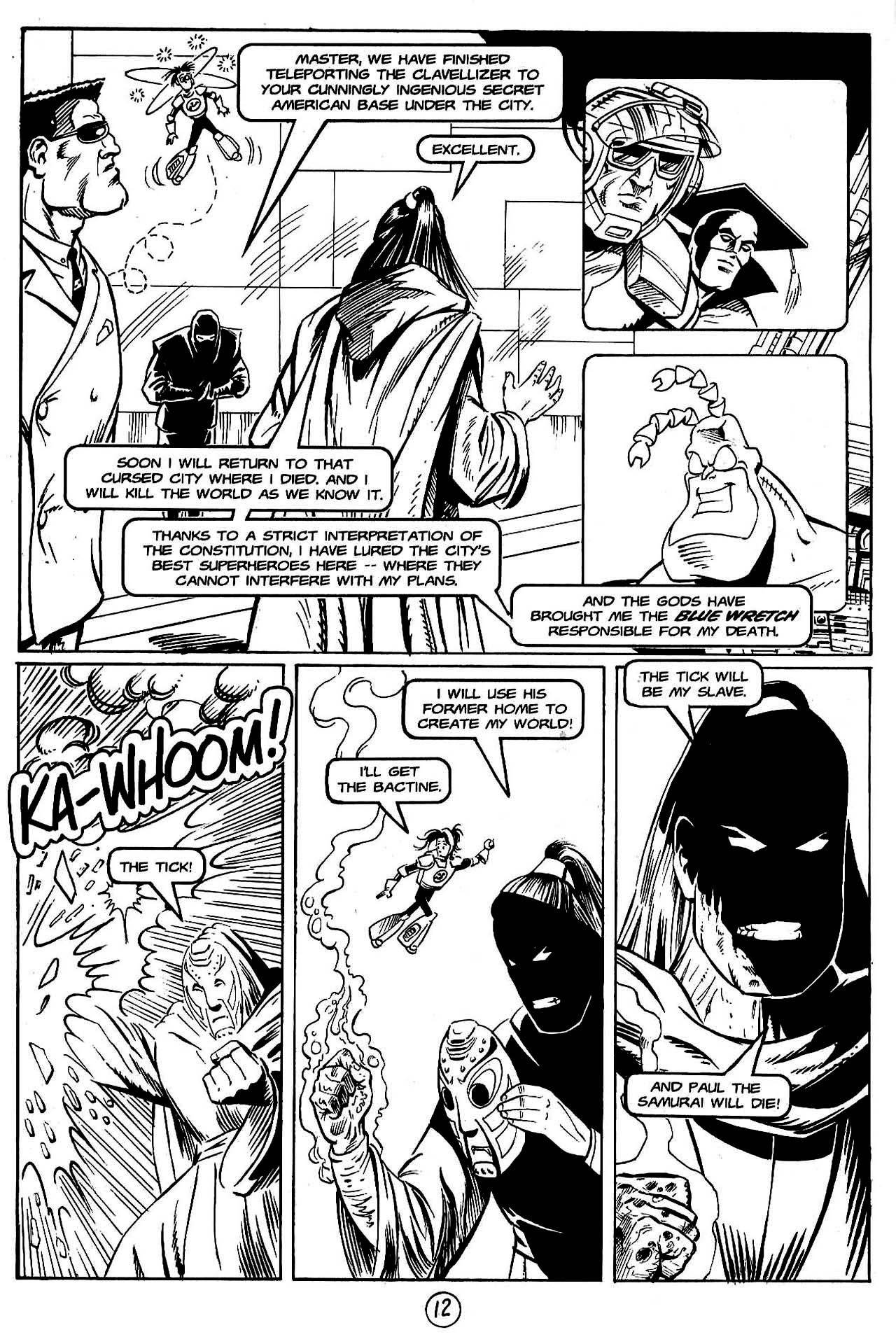 Read online Paul the Samurai (1992) comic -  Issue #9 - 13