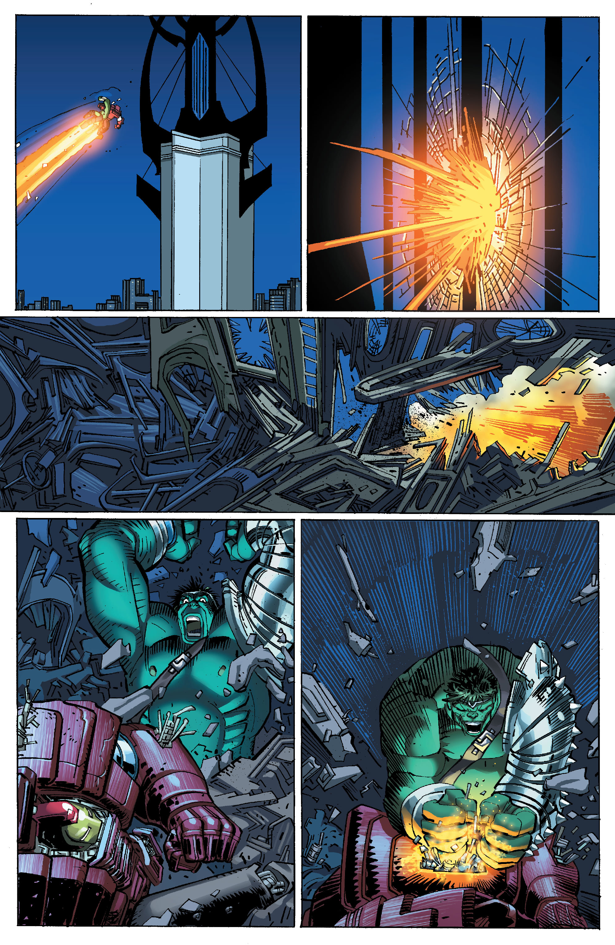 Read online Hulk vs. The Avengers comic -  Issue # TPB - 104