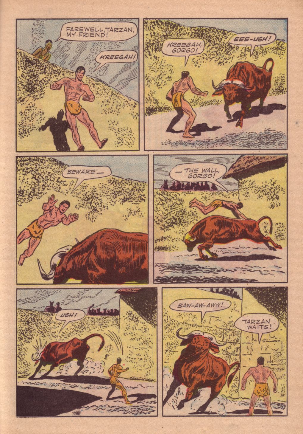 Read online Tarzan (1948) comic -  Issue #28 - 23