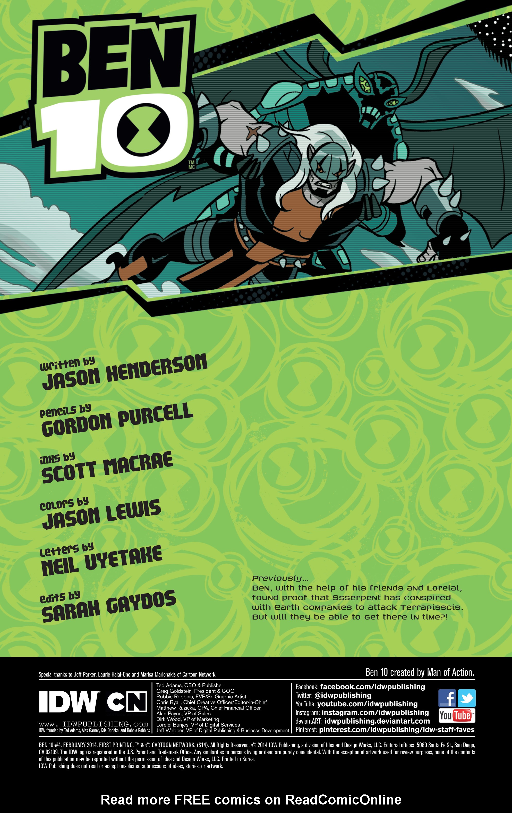 Read online Ben 10 comic -  Issue #4 - 2