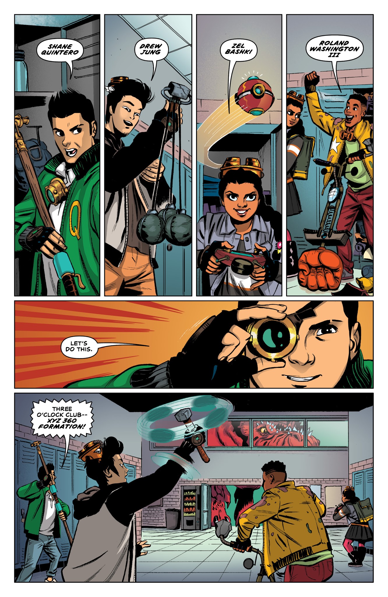 Read online Three O'Clock Club comic -  Issue #1 - 8