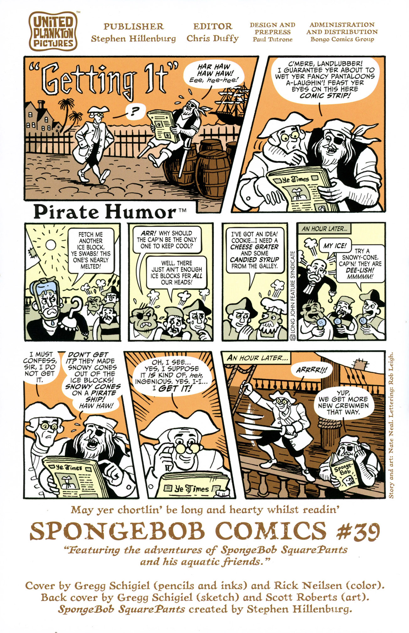 Read online SpongeBob Comics comic -  Issue #39 - 2