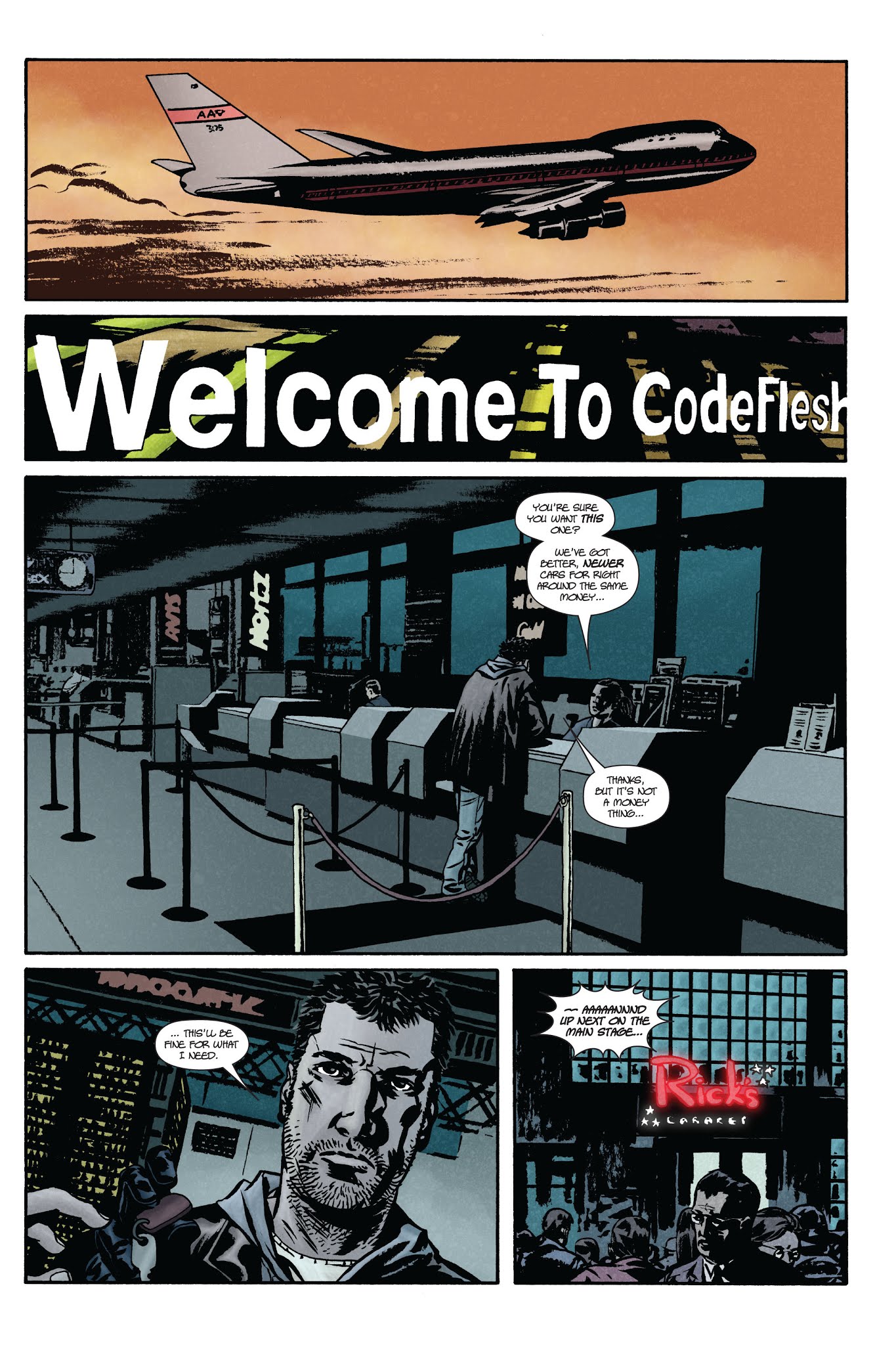 Read online Codeflesh, The Definitive Edition Hardcover comic -  Issue # TPB - 121