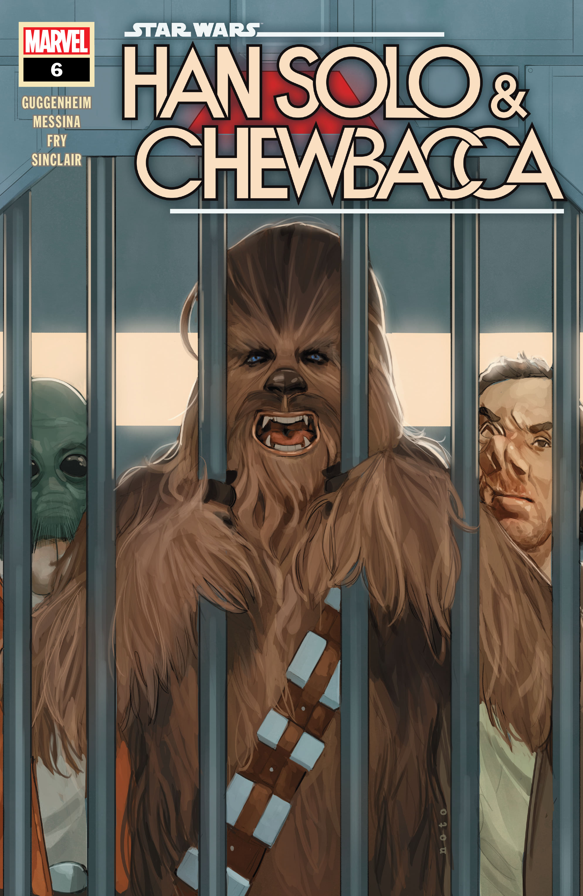 Read online Star Wars: Han Solo & Chewbacca comic -  Issue #6 - 1