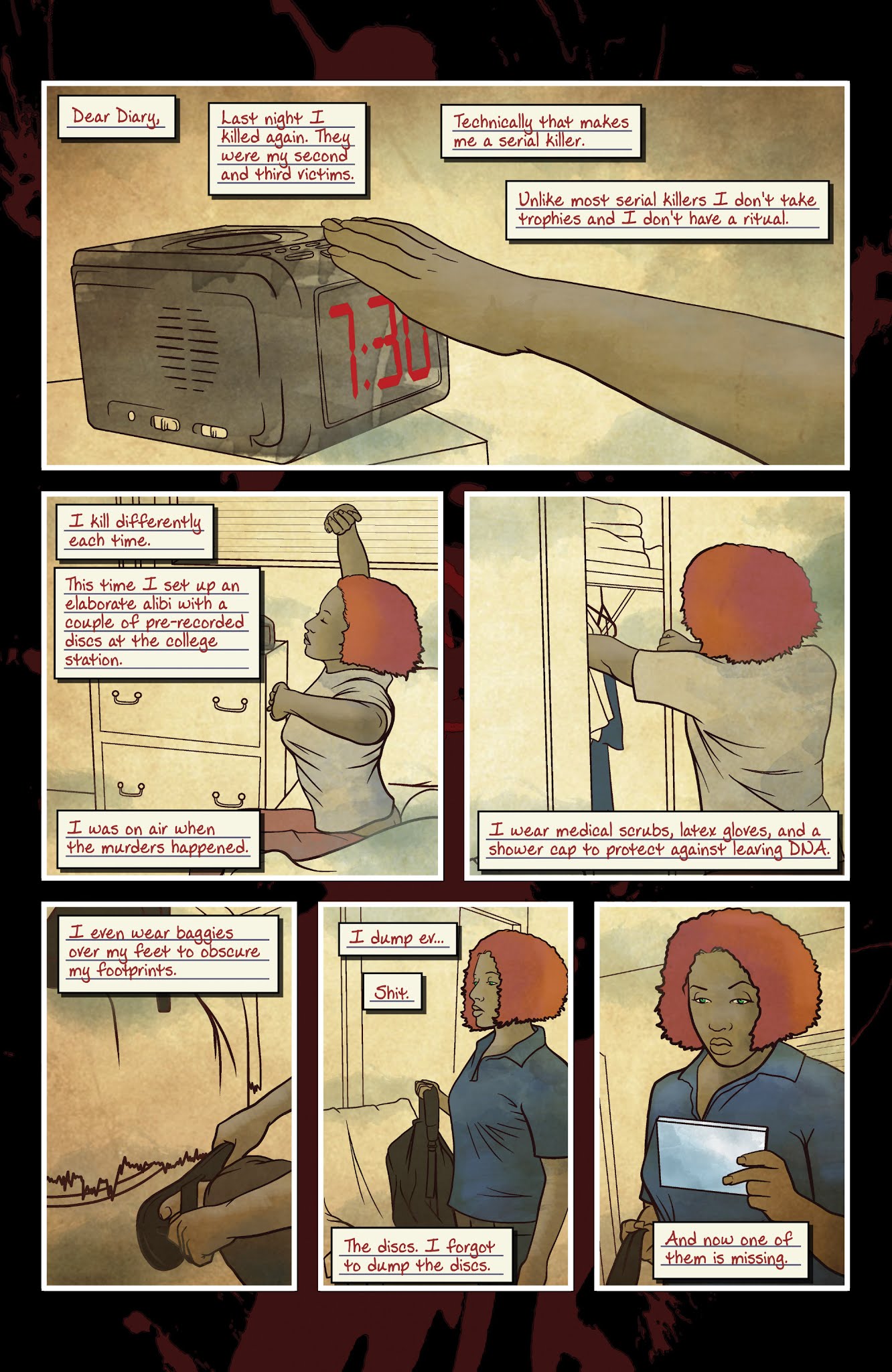 Read online A Voice In The Dark: Get Your Gun comic -  Issue #1 - 8