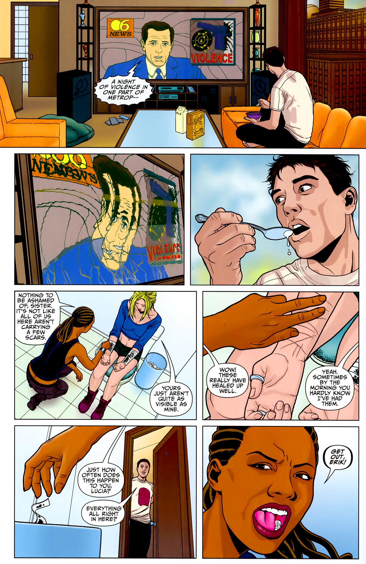 Read online Infinity Inc. (2007) comic -  Issue #6 - 10