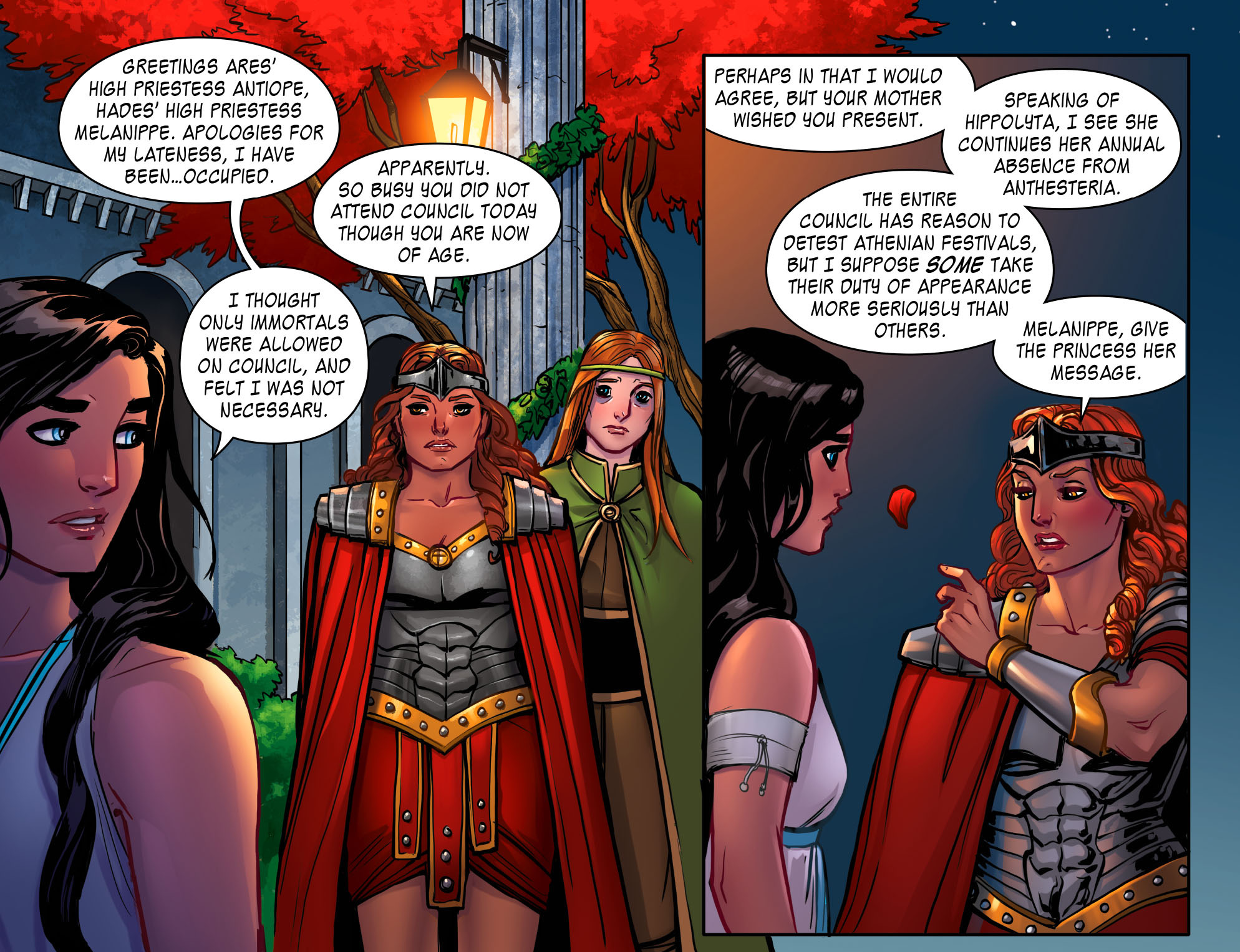 Read online The Legend of Wonder Woman (2015) comic -  Issue #5 - 10