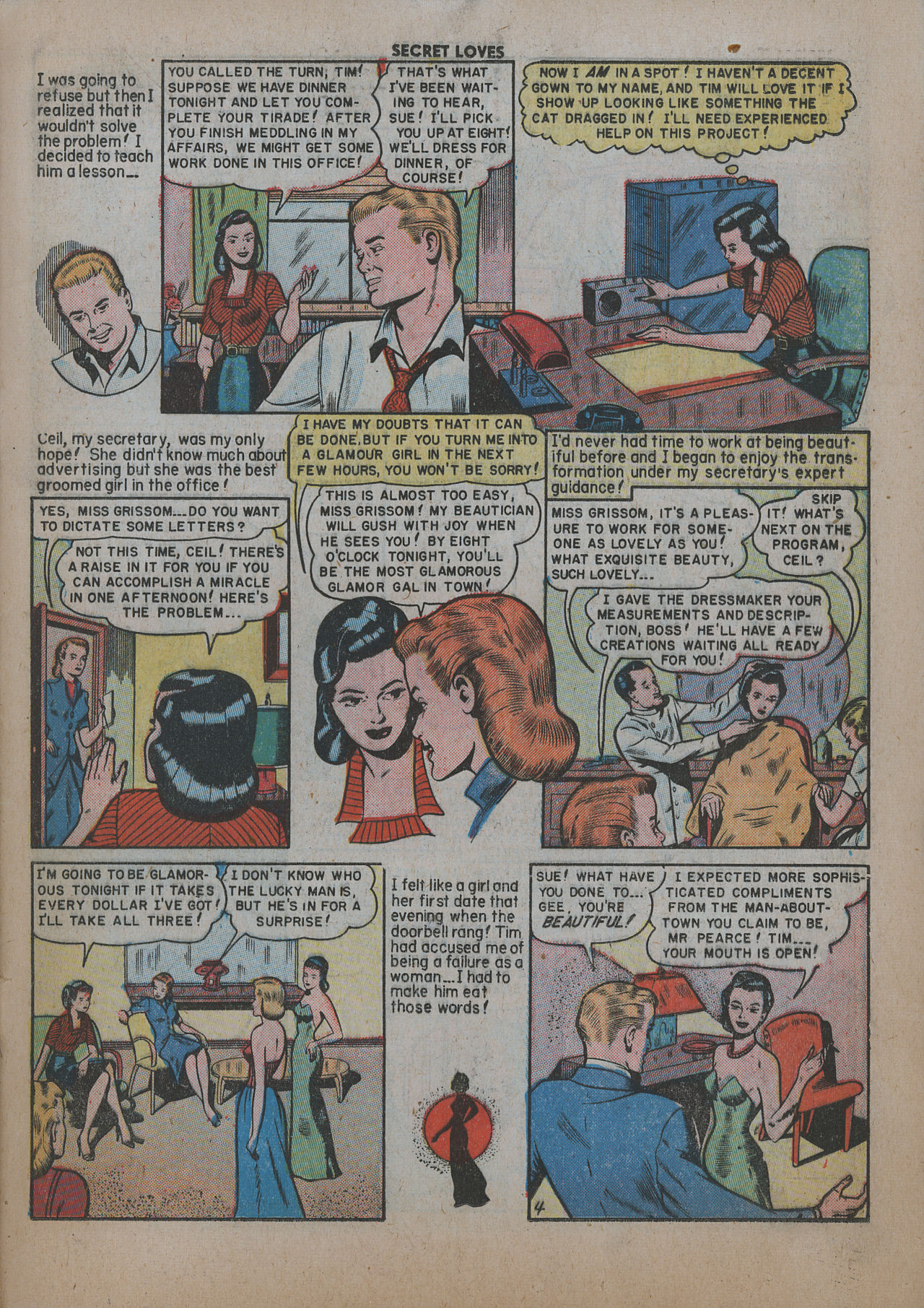 Read online Secret Loves comic -  Issue #5 - 21