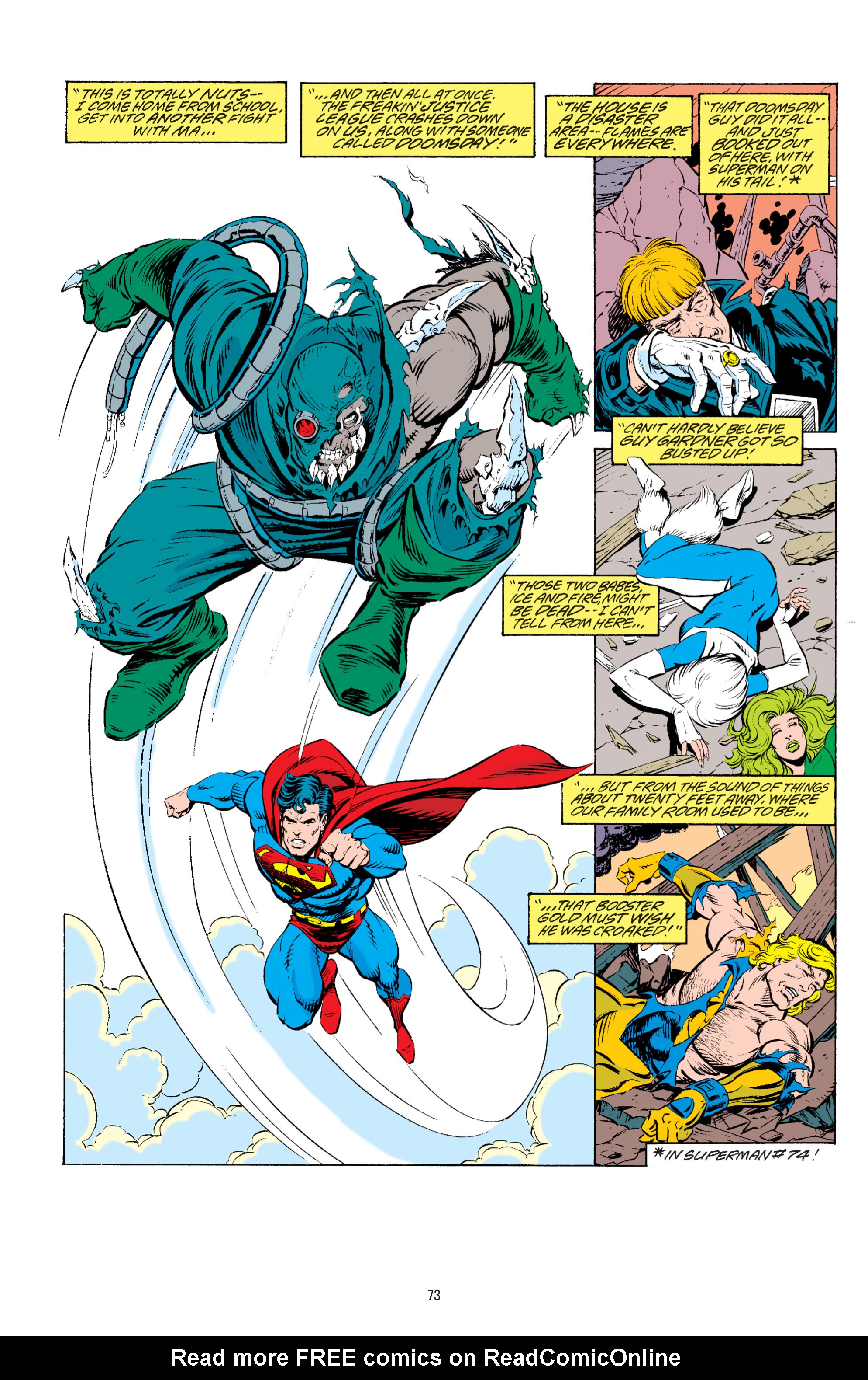 Read online Superman: The Death of Superman comic -  Issue # Full - 71