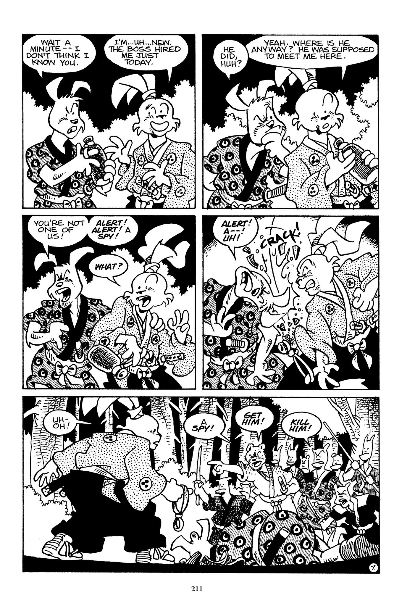 Read online The Usagi Yojimbo Saga comic -  Issue # TPB 3 - 208