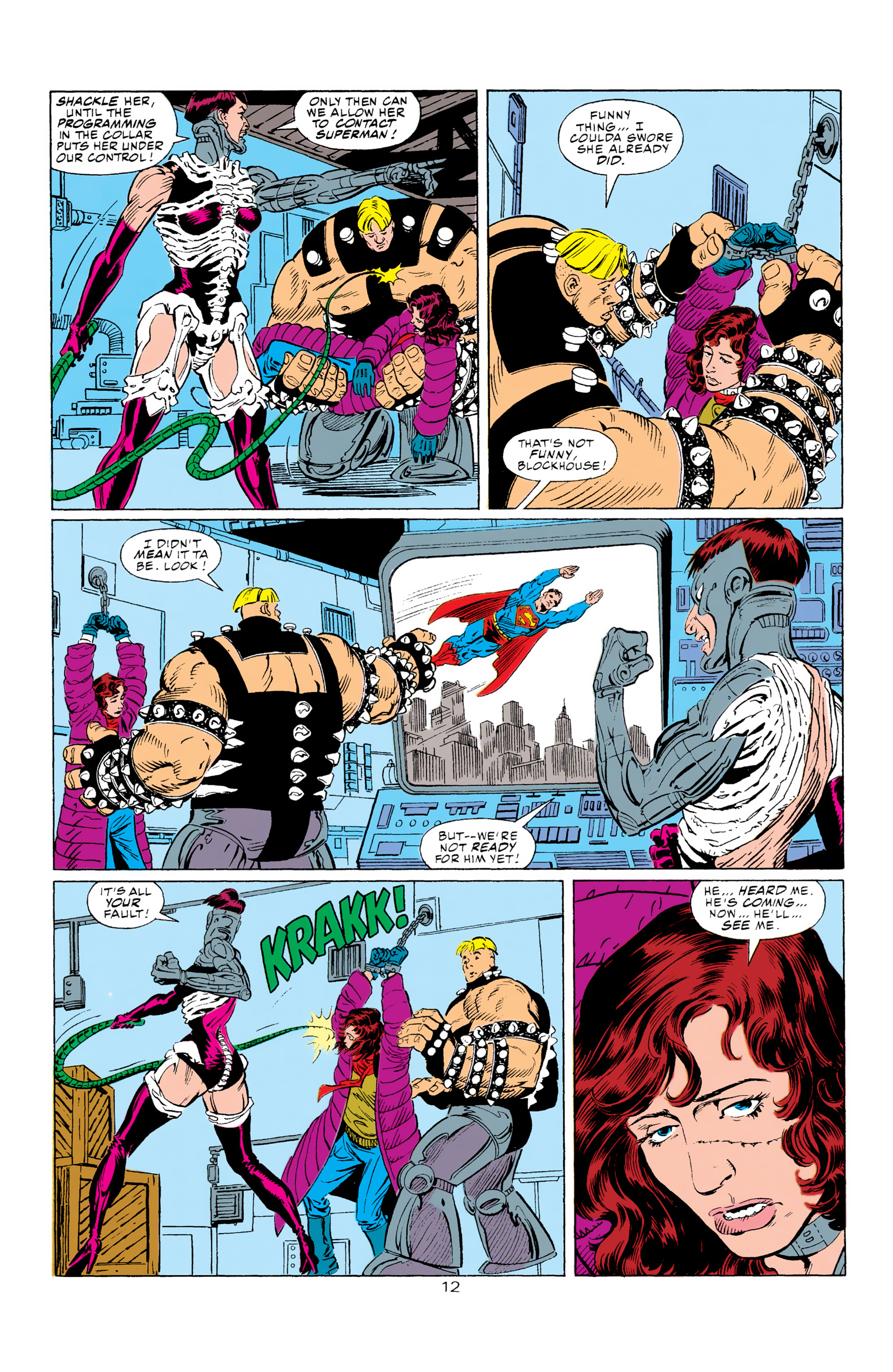Read online Superman: The Man of Steel (1991) comic -  Issue #8 - 12