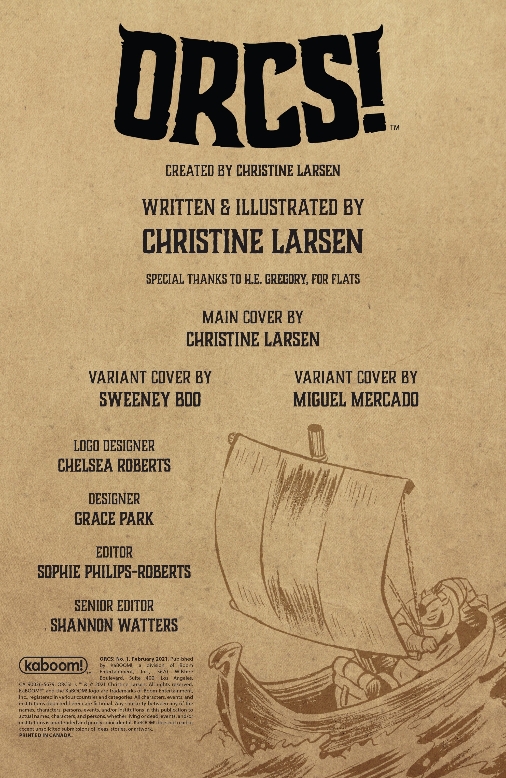Read online ORCS! comic -  Issue #1 - 2