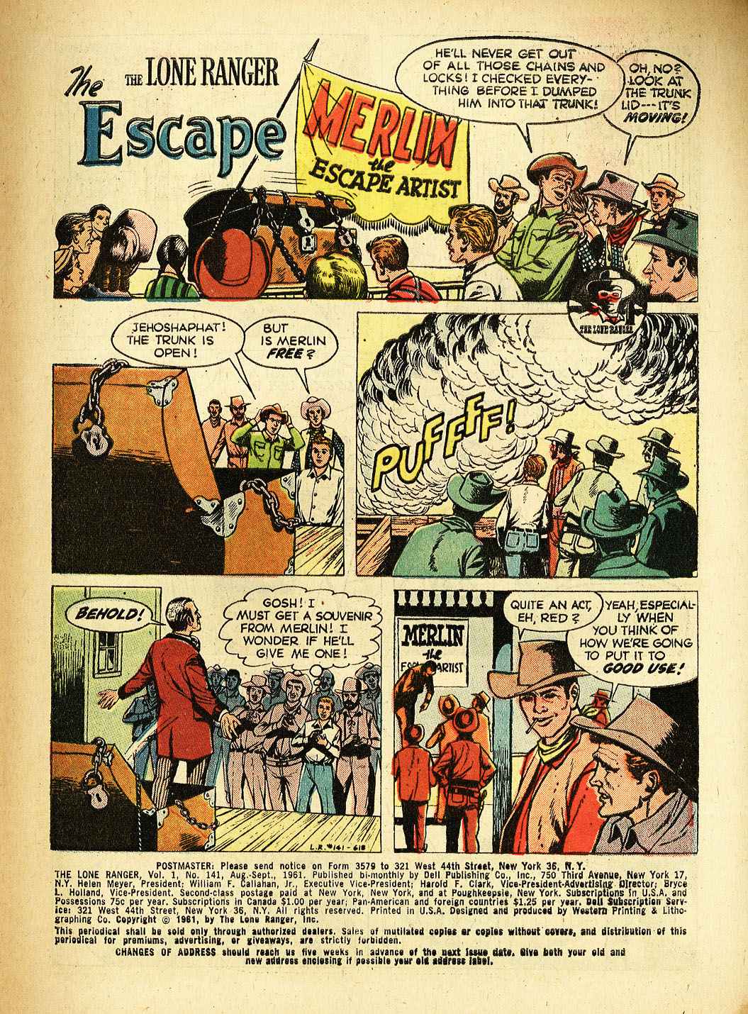 Read online The Lone Ranger (1948) comic -  Issue #141 - 3