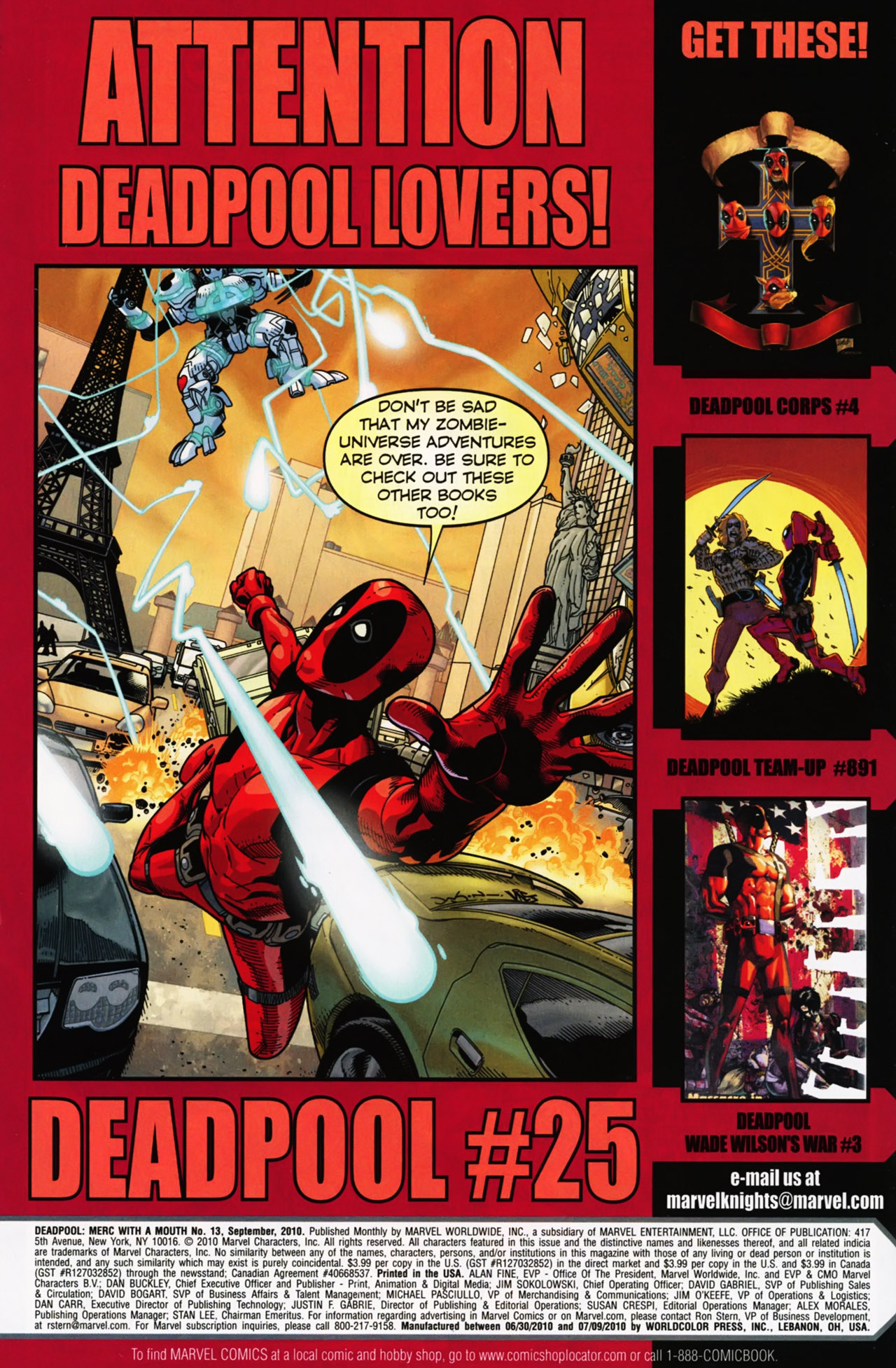 Read online Deadpool: Merc With a Mouth comic -  Issue #13 - 34
