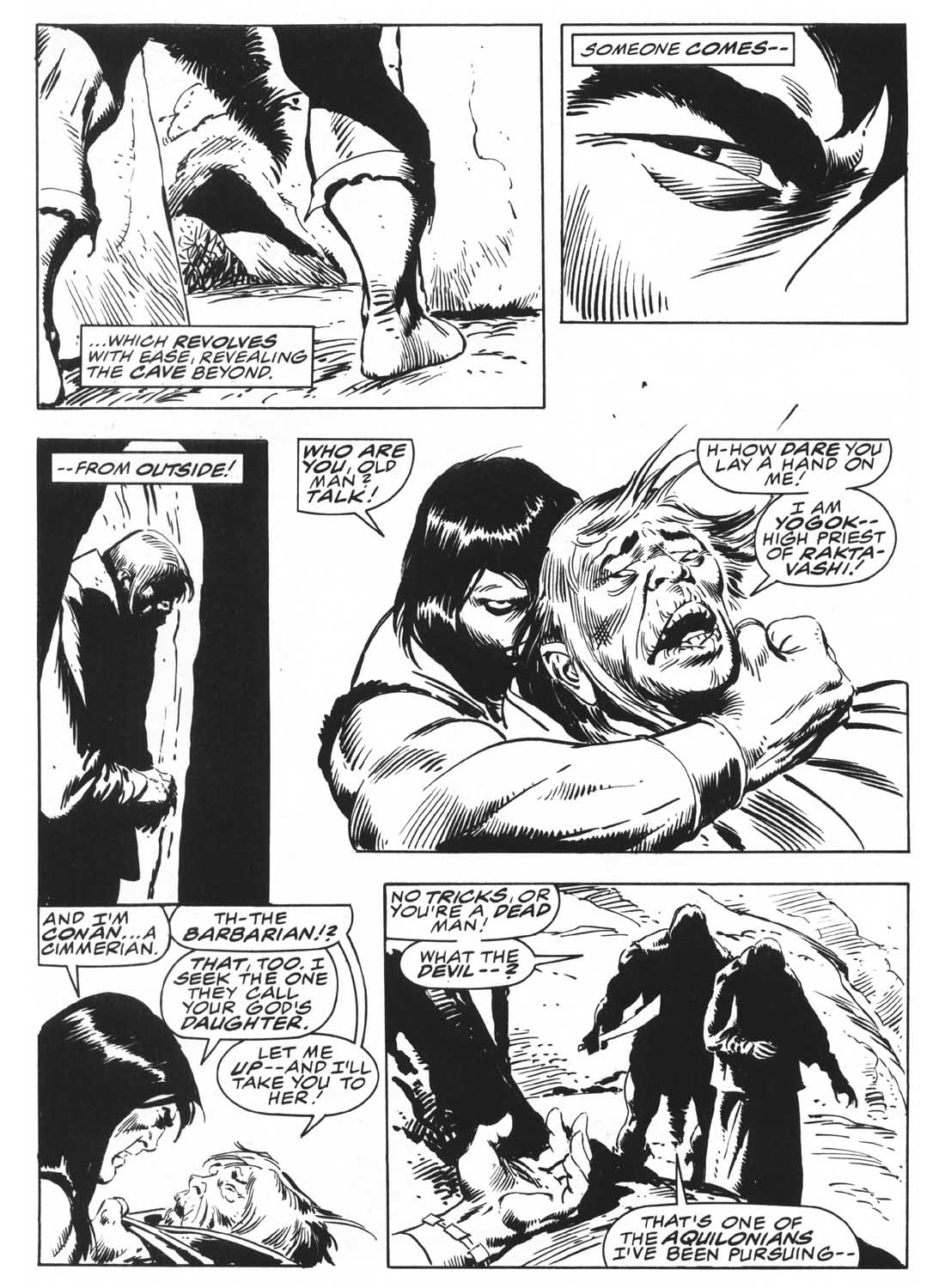 Read online The Savage Sword Of Conan comic -  Issue #235 - 27