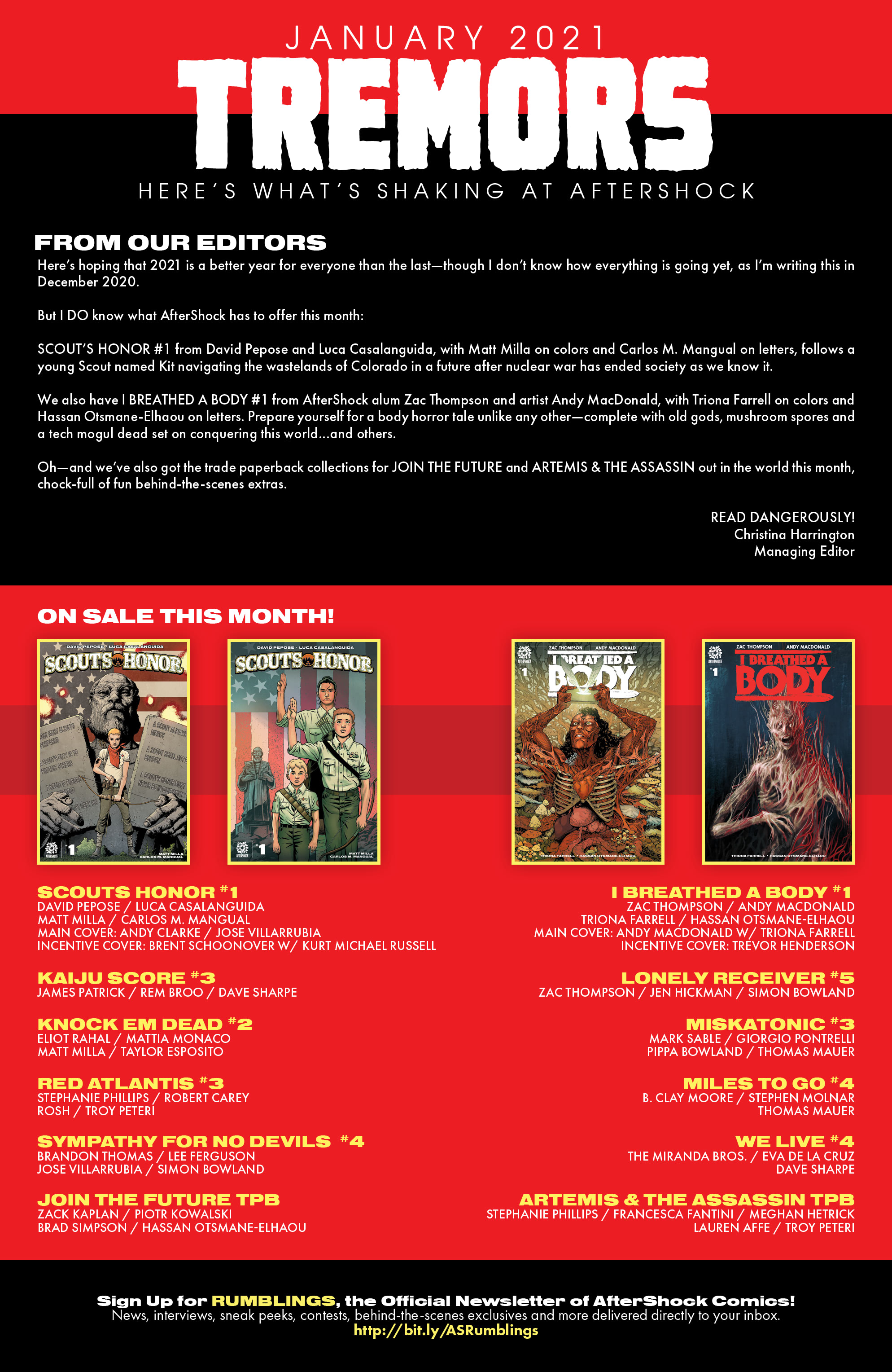 Read online Scout's Honor comic -  Issue #1 - 32