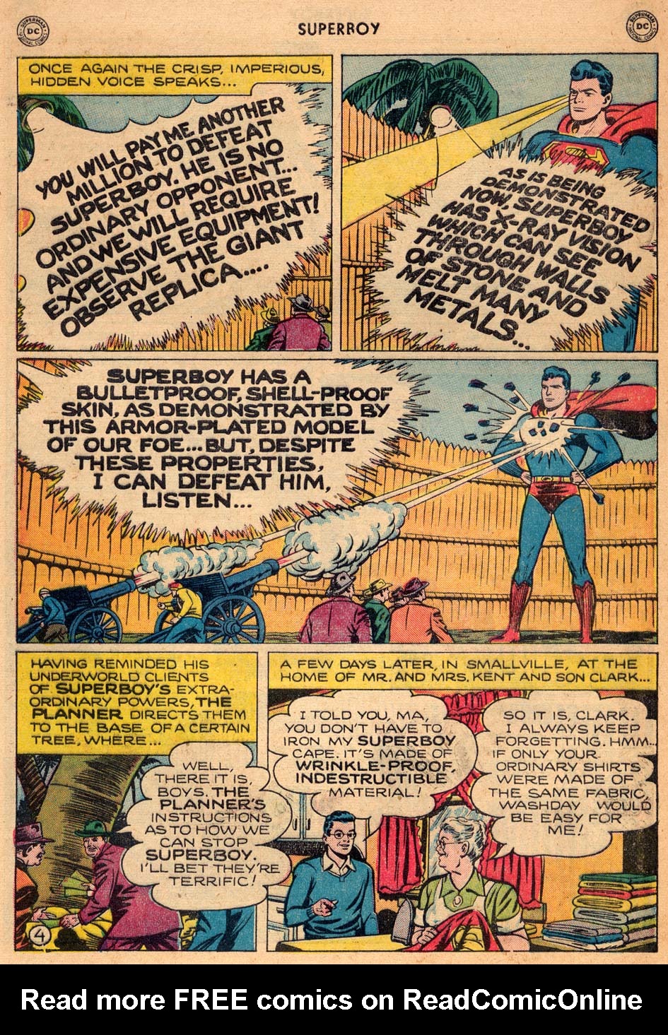 Read online Superboy (1949) comic -  Issue #5 - 32