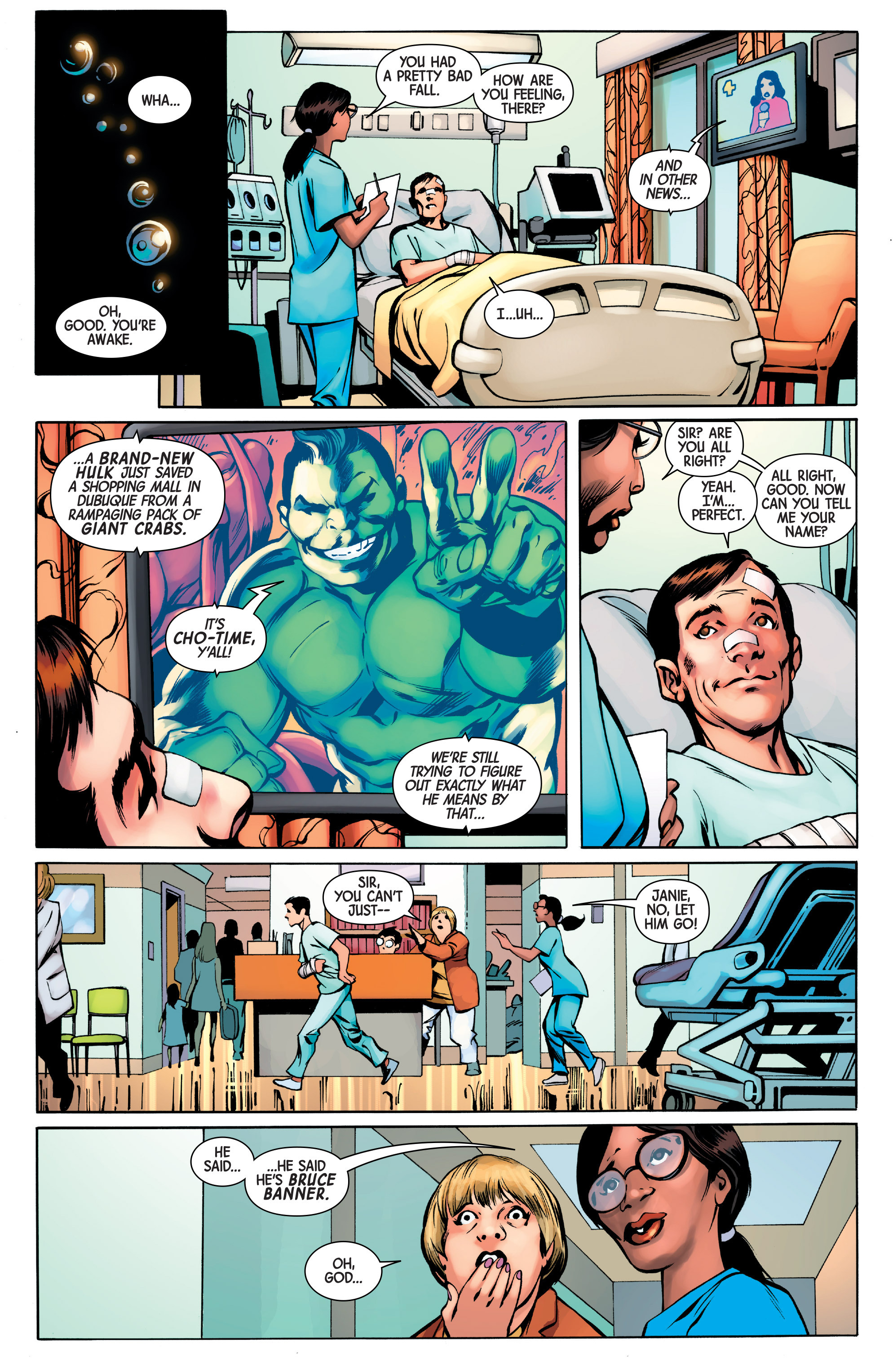 Read online Totally Awesome Hulk comic -  Issue #7 - 15