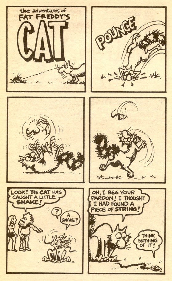 Read online Adventures of Fat Freddy's Cat comic -  Issue #3 - 47