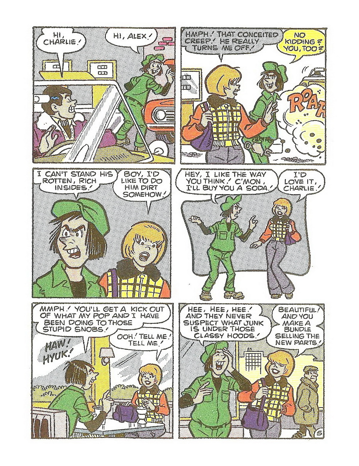 Read online Betty and Veronica Digest Magazine comic -  Issue #29 - 156