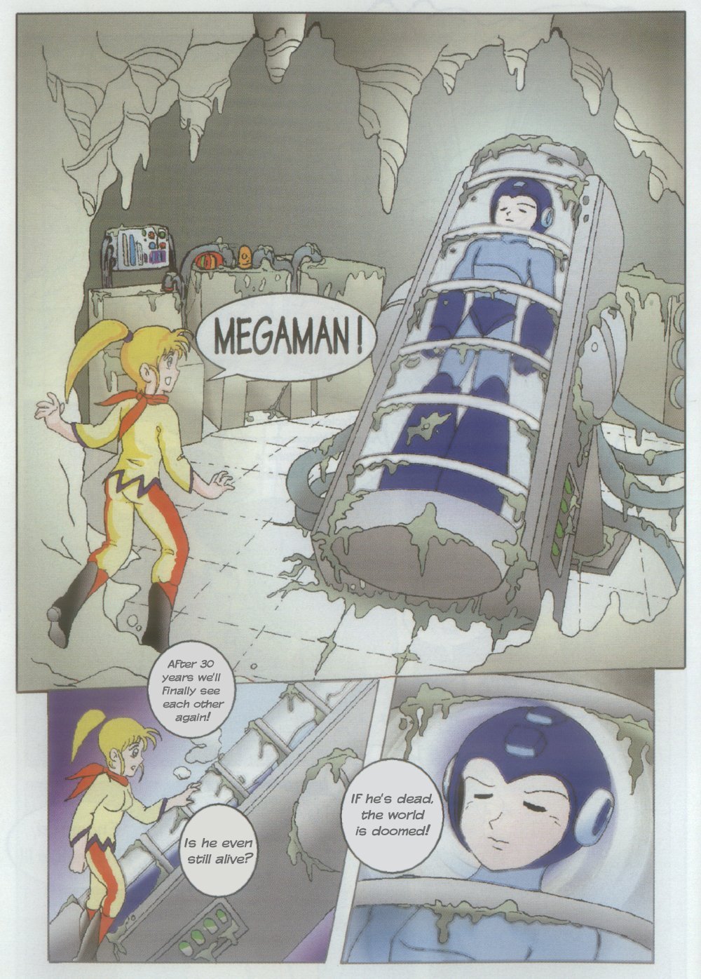 Read online Novas Aventuras de Megaman comic -  Issue #1 - 8