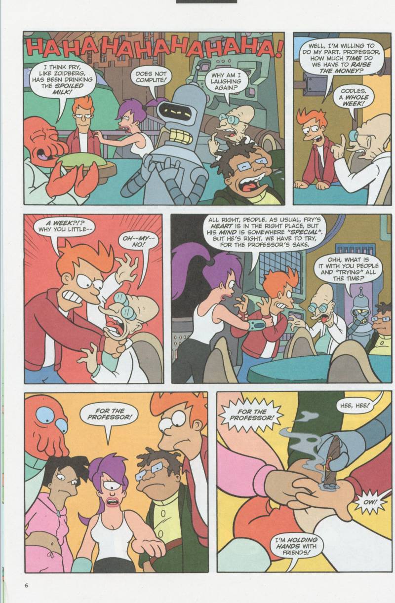 Read online Futurama Comics comic -  Issue #5 - 7