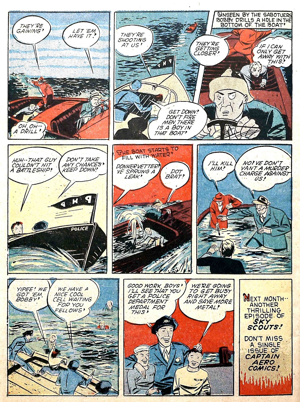 Captain Aero Comics issue 8 - Page 50