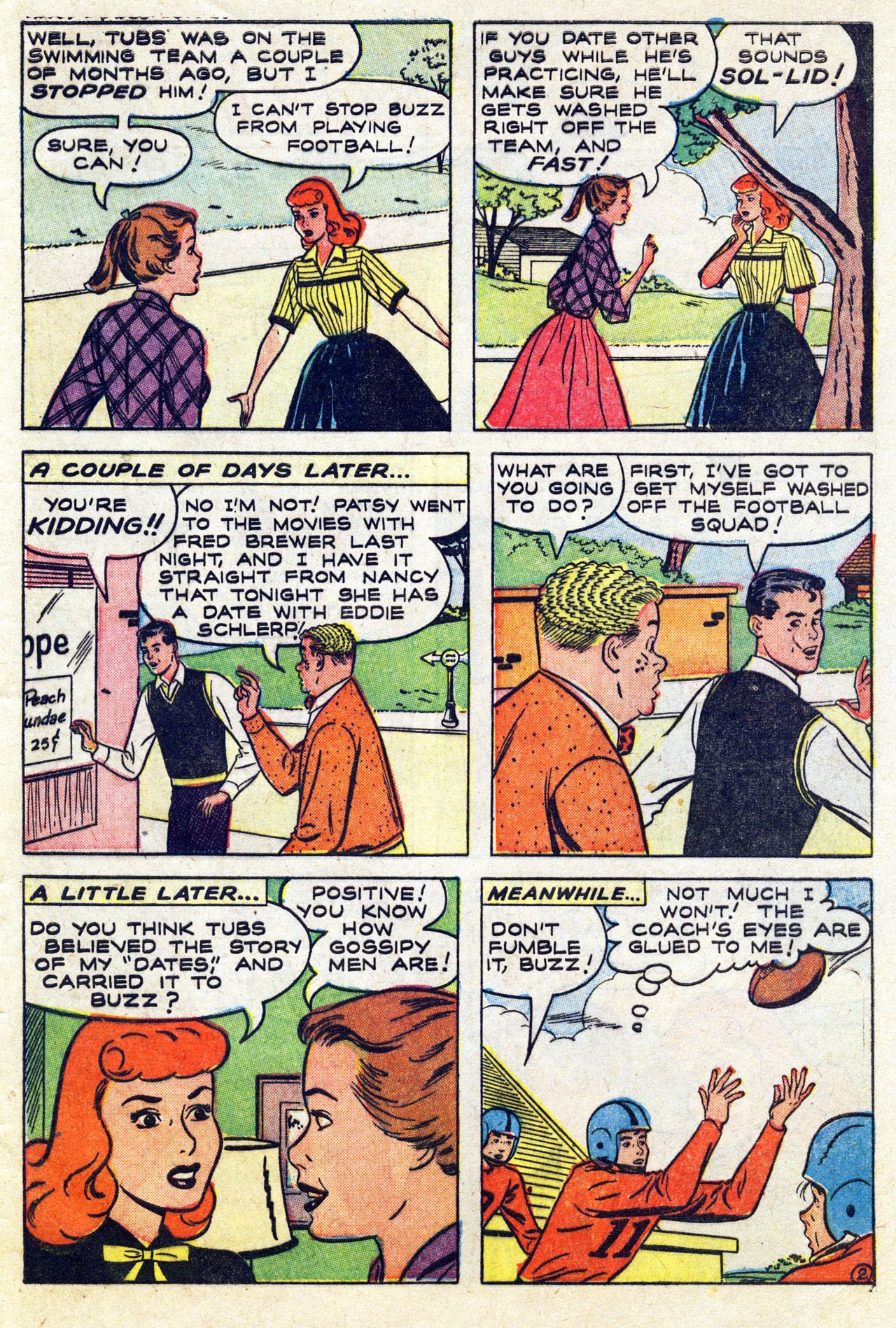 Read online Patsy and her Pals comic -  Issue #26 - 29