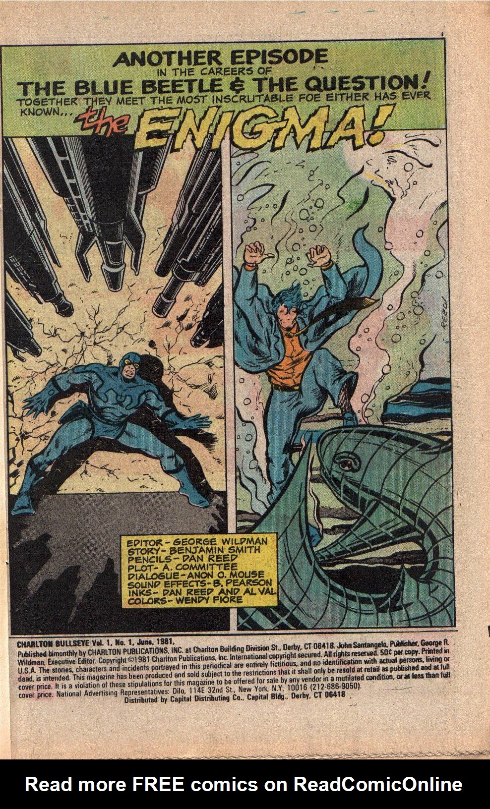 Read online Charlton Bullseye (1981) comic -  Issue #1 - 3