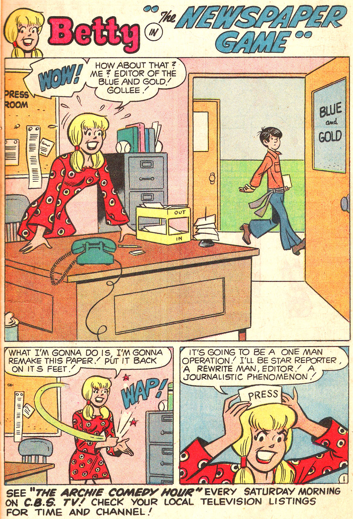 Read online Archie's Girls Betty and Veronica comic -  Issue #170 - 13