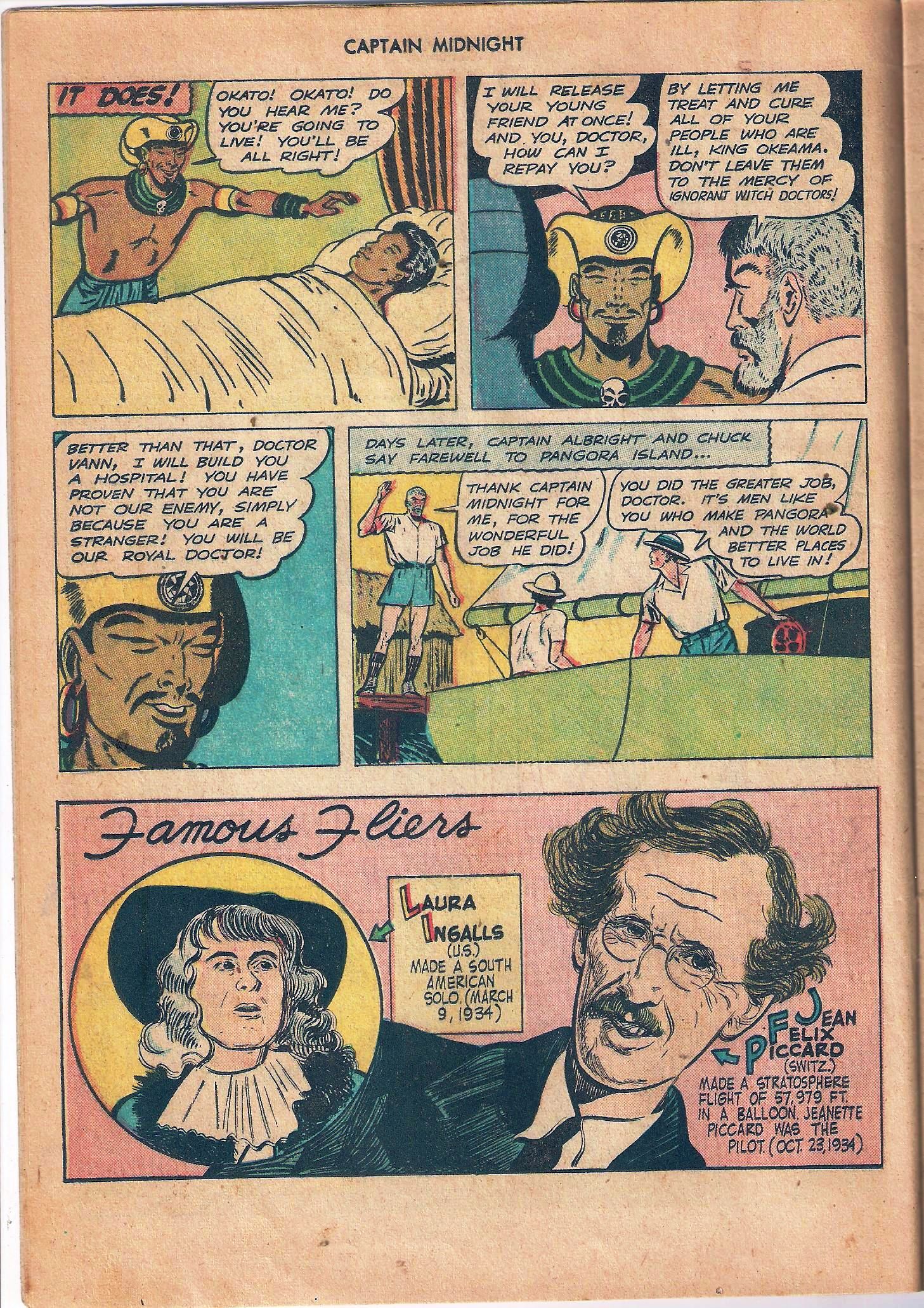 Read online Captain Midnight (1942) comic -  Issue #53 - 12