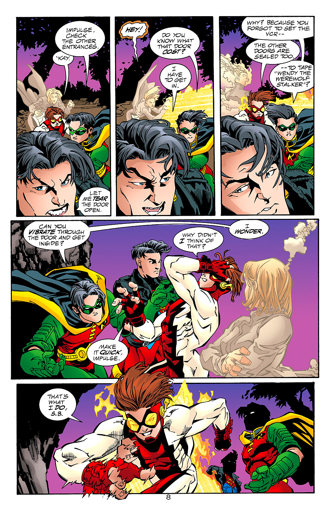 Read online Young Justice (1998) comic -  Issue #8 - 9