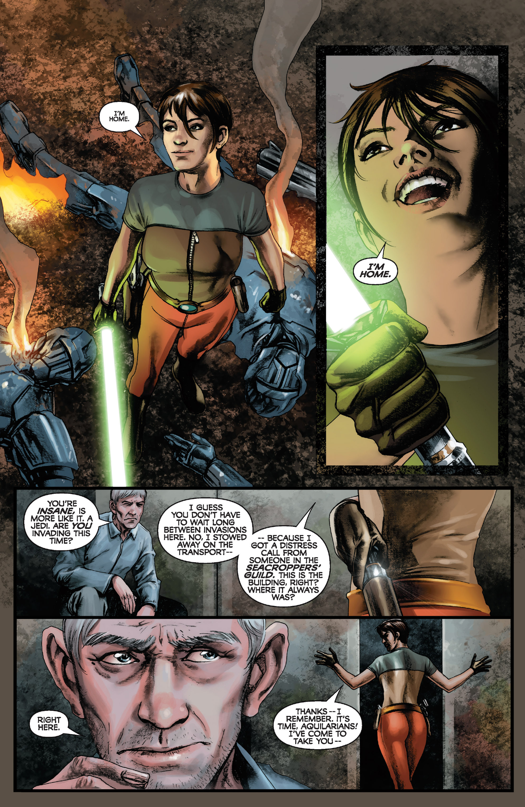 Read online Star Wars: Knight Errant - Deluge comic -  Issue #1 - 7