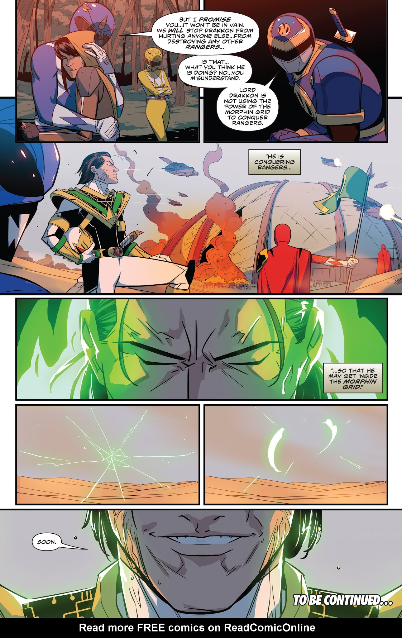 Read online Mighty Morphin Power Rangers comic -  Issue #28 - 21