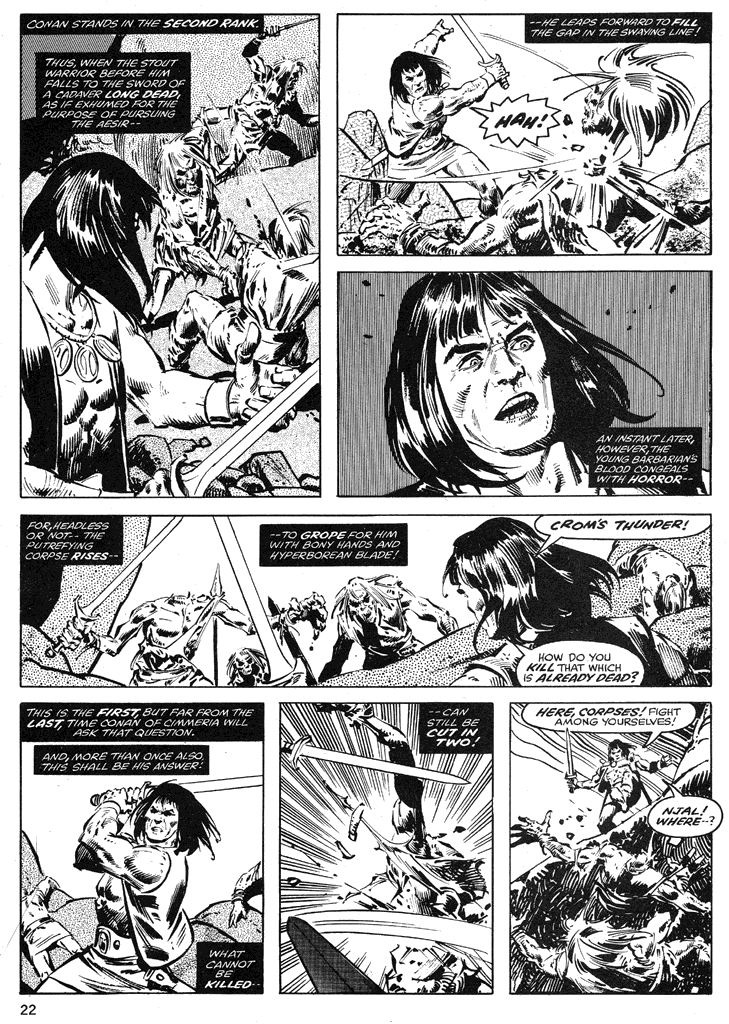Read online The Savage Sword Of Conan comic -  Issue #39 - 22