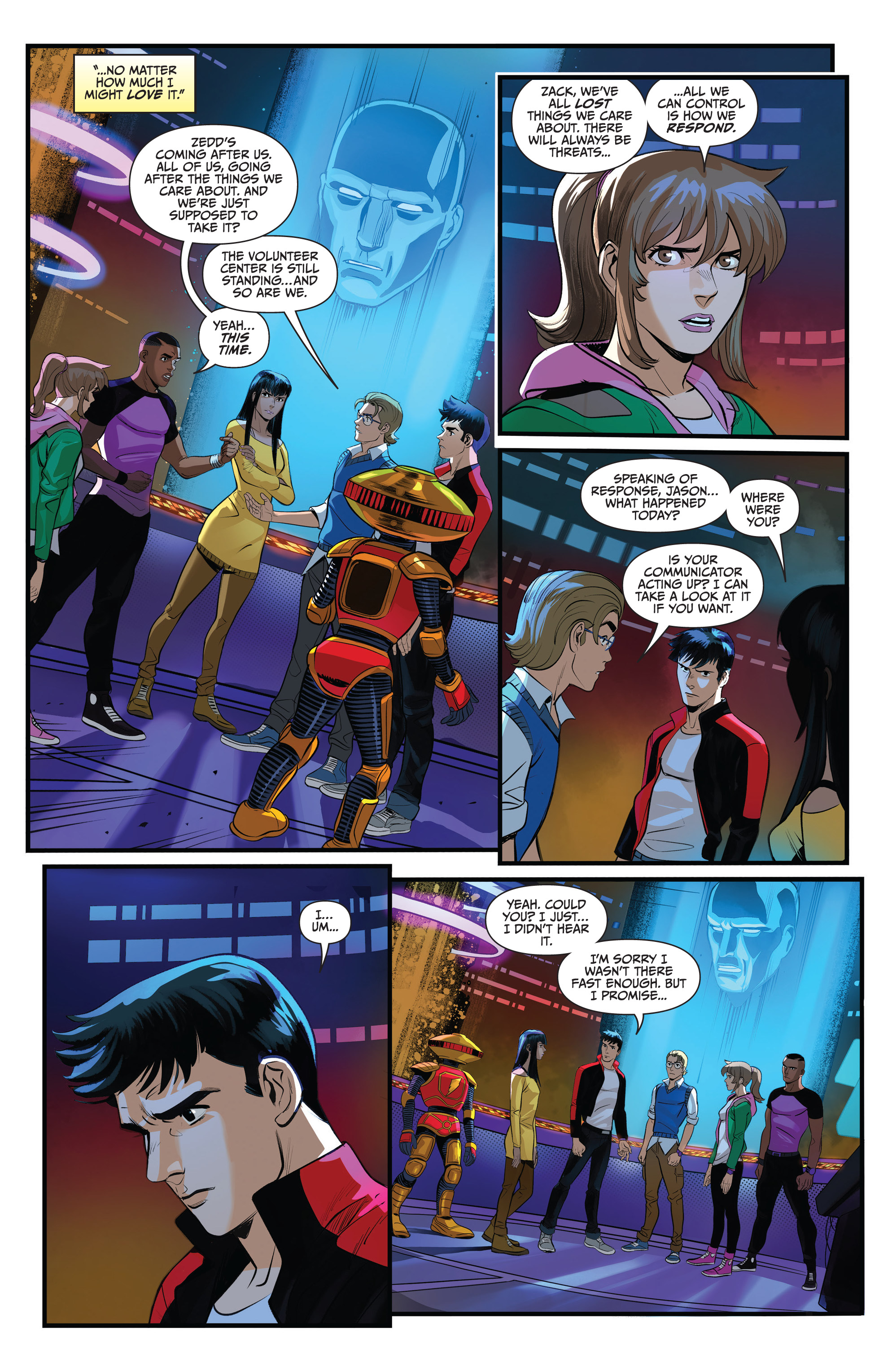Read online Saban's Go Go Power Rangers comic -  Issue #23 - 19