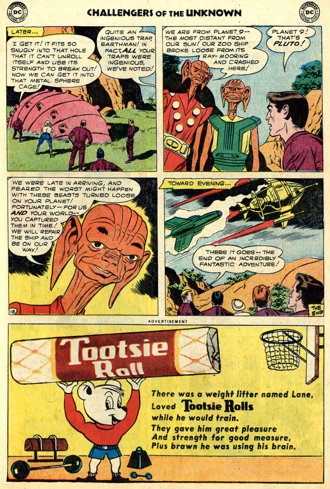 Read online Challengers of the Unknown (1958) comic -  Issue #7 - 15