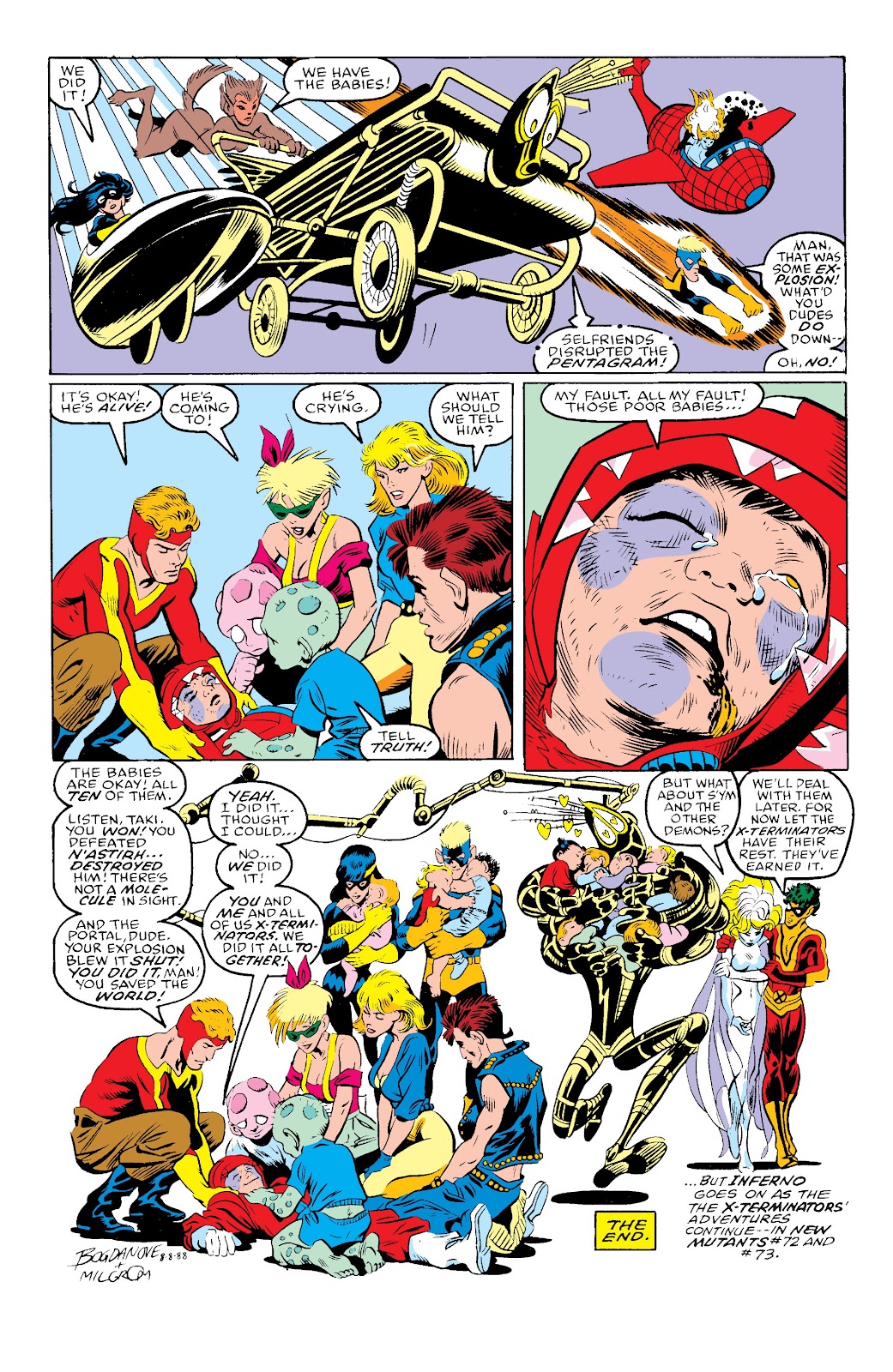 New Mutants Epic Collection issue TPB Curse Of The Valkyries (Part 2) - Page 44