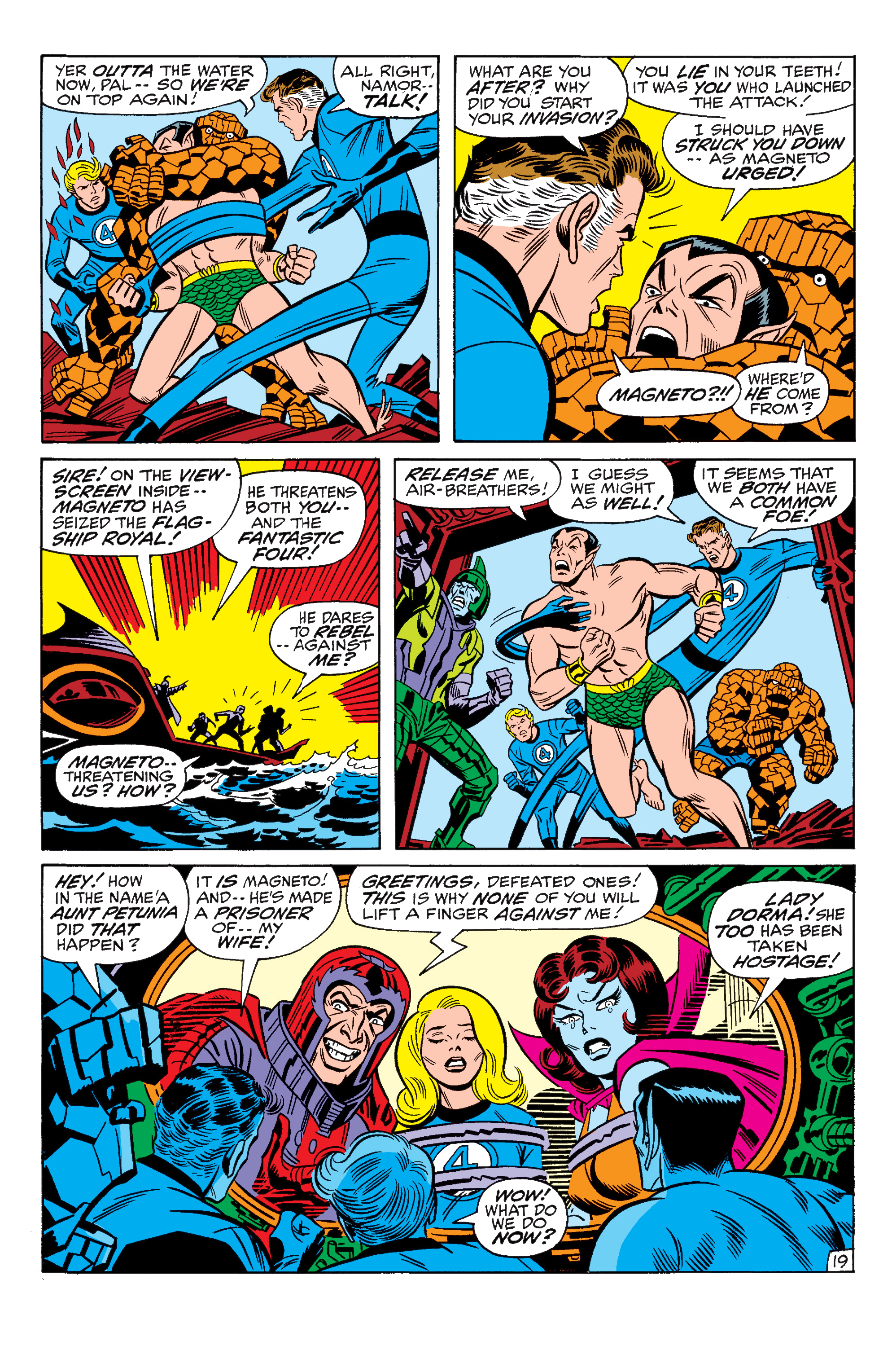 Read online Fantastic Four Epic Collection comic -  Issue # At War With Atlantis (Part 4) - 34